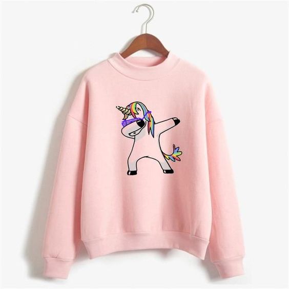Dabbing Unicorn Sweatshirt VL01