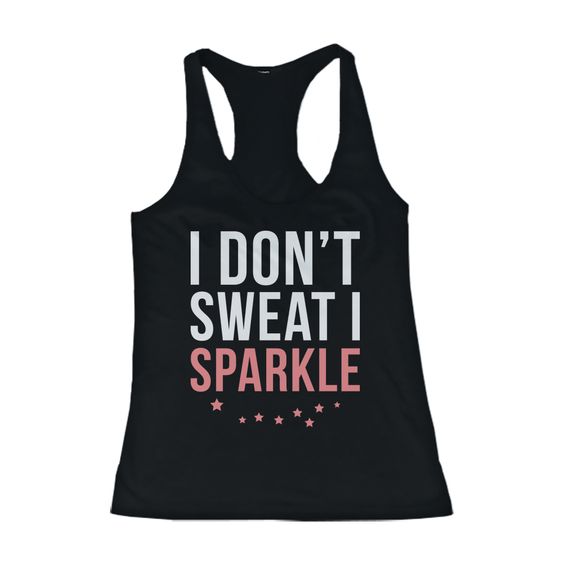 I Don't Sweat I Sparkle Tanktop VL01