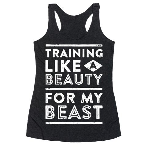 Training Like A Beauty Tank Top VL01