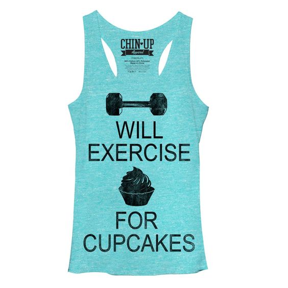 Will exercise for cupcakes Tank Top VL01