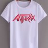 ANTHRAX ROCK BAND T SHIRT FD01