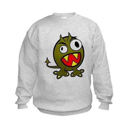 Angry Green Monster Sweatshirt AZ26