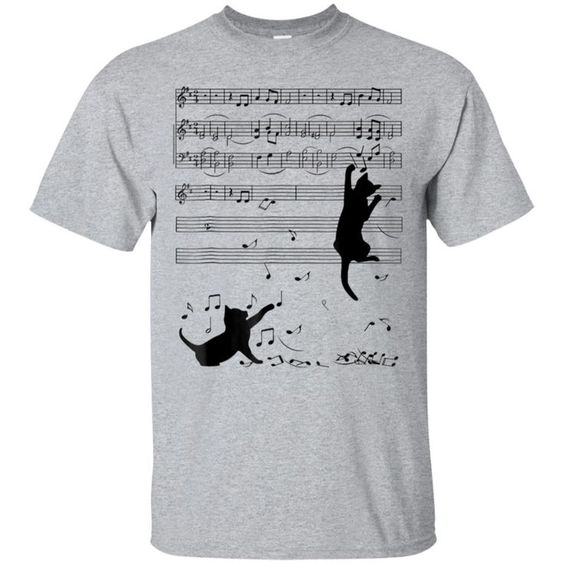 Awesome 2h Note Music T-Shirt EM01