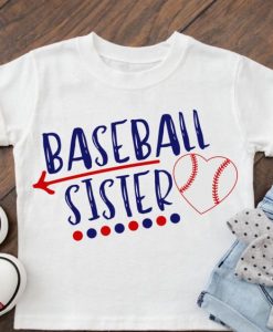 Baseball Sister T-shirt AI01
