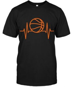 Basketball Heartbeat T-Shirt EM01