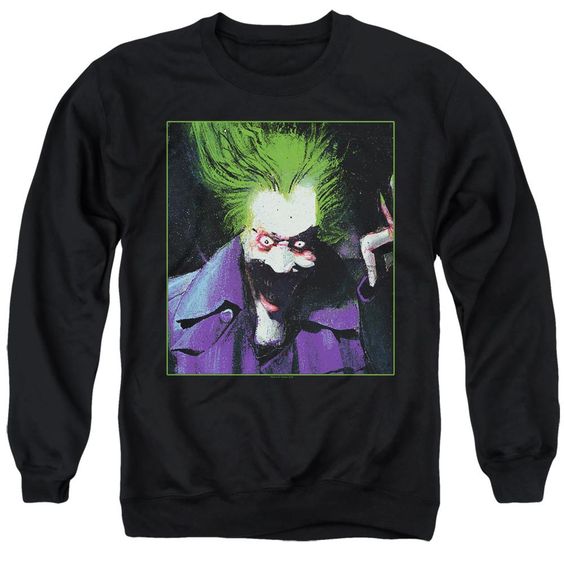 Batman Arkham Asylum Joker Sweatshirt FD01