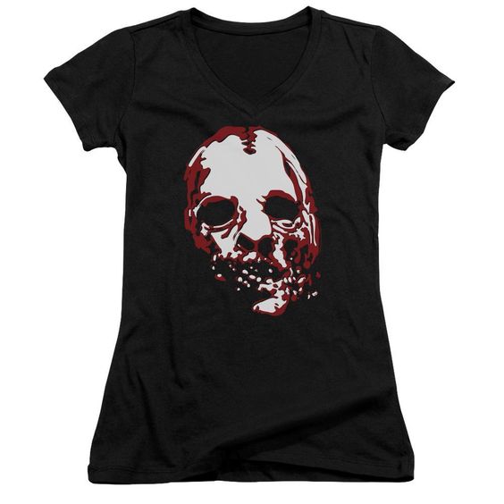 Bloody Face Juniors Vneck T-Shirt DV01