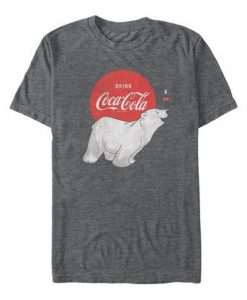 Charcoal Polar Bear Coca-Cola T-Shirt EL28
