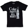 Coca Cola Party All Night T-Shirt EL28