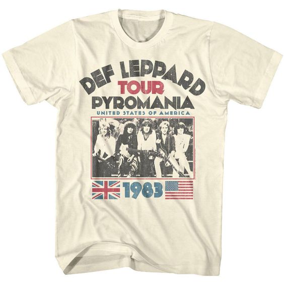 Def Leppard Men's T-shirt FD01
