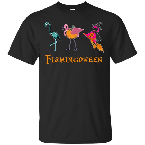 Flamingoween T Shirt SR01
