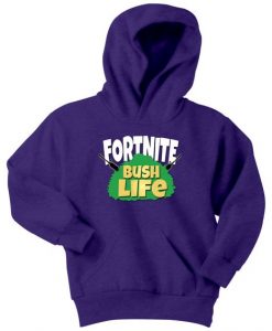 Fortnite Bush Life Youth Hoodie EL01