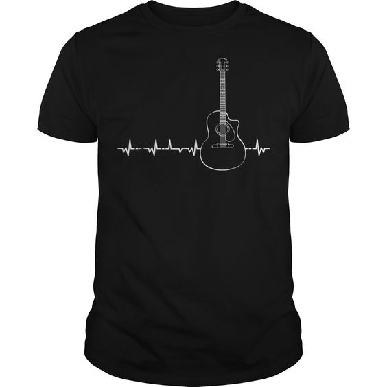 Guitar Heartbeat T-Shirt EM01