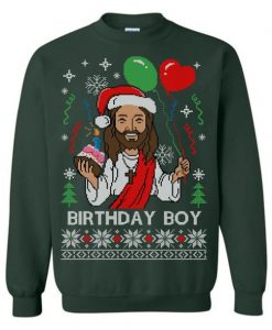 Happy Birthday Jesus Sweatshirt SR