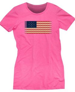 Hockey Laces Flag T-Shirt EL
