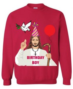 Jesus Birthday Christmas Sweatshirt SR