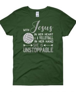 Jesus In Her Heart T Shirt SR