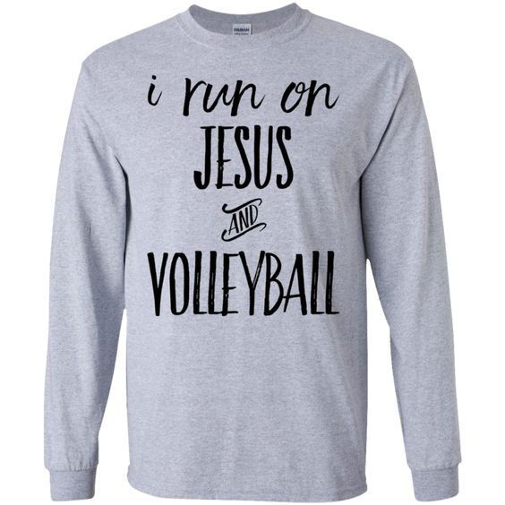 Jesus and Volleyball Sport Sweatshirt DV01