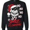 Joker Smile It's Christmas Sweatshirt FD01