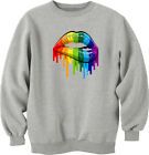 Kissing Rainbow Lips Pride Sweatshirt ER01