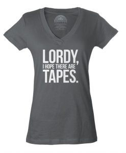 Lordy I Hope Vneck women T-Shirt DV01