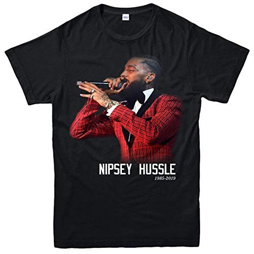 Nipsey Hussle Print T-shirt SR01
