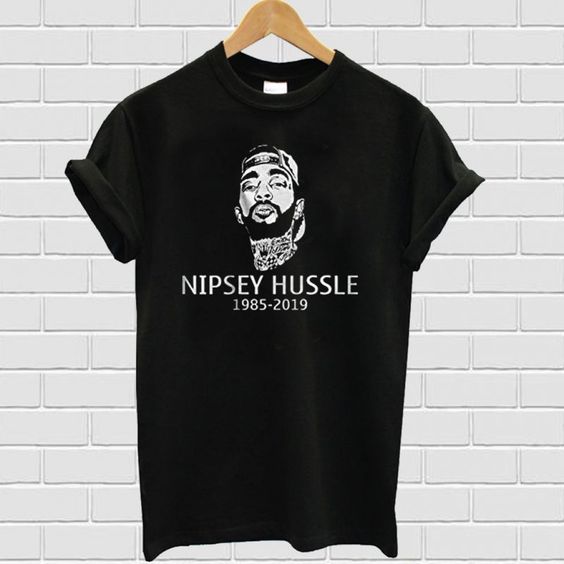 Nipsey Hussle RIP Design T-Shirt SR01