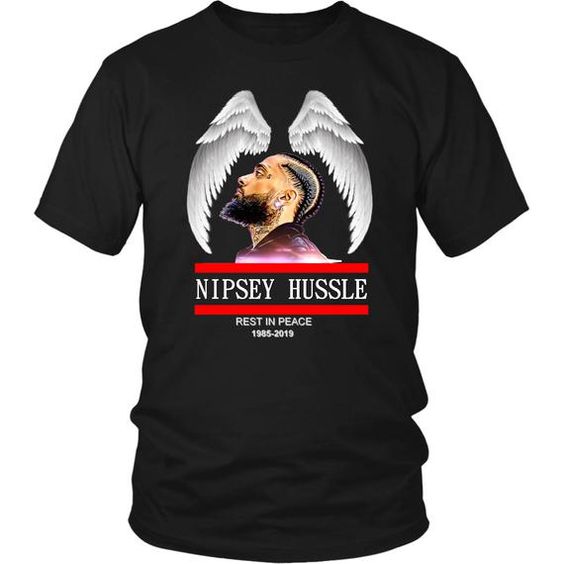 Nipsey Hussle Rapper District T Shirt SR01