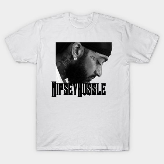 Nipsey Hussle Sketch T Shirt SR01
