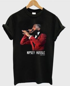 Nipsey hussle american rapper t-shirt EL01