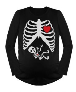 Pregnancy Funny Skeleton Sweatshirt EL01
