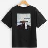 Pullovers Black Longline Figure T-Shirt DV01