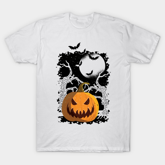 Pumpkin Halloween T Shirt SR01