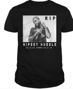 RIP Nipsey Design T Shirt SR01