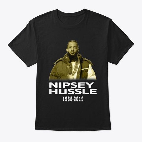 Rip Nipsey Hussle Rap T-Shirt SR01