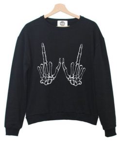 Skeleton Hand Sweatshirt EL01