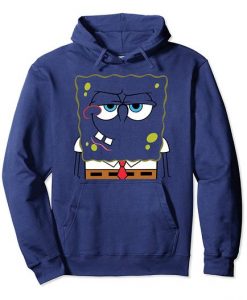 SpongeBob SquarePant Blue Hoodie DV01