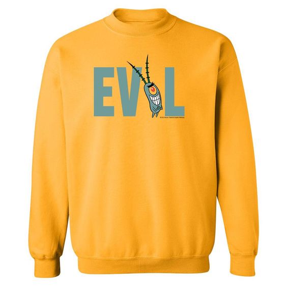 Spongebob Plankton Evil Sweatshirt DV01