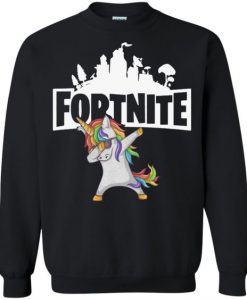 Unicorn Dadbing Fortnite Sweatshirt EL01