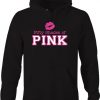 f Pink Sexy Kissing Lips Love Hoodie ER01