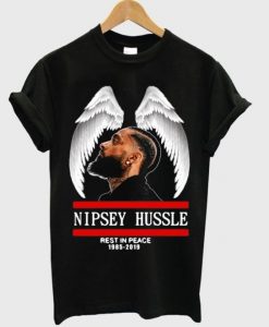 nipsey hussle 2019 RIP t-shirt SR01