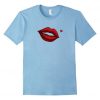 this Red Kissing Lips T-shirt ER01