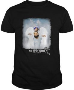 welcoming Nipsey Hussle into Heaven T Shirt SR01