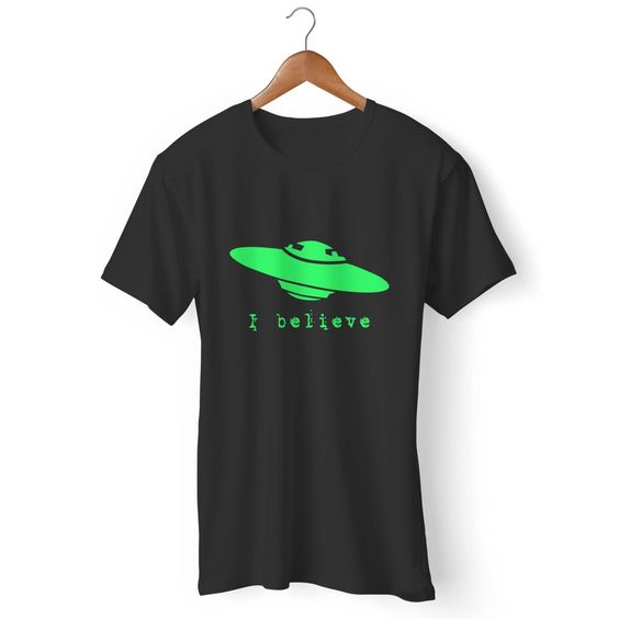 Aliens I Believe T-Shirt AZ12N