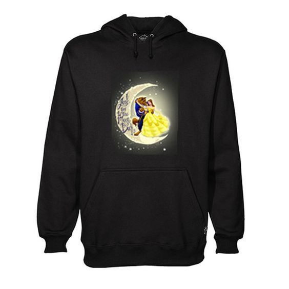Beauty and ther beast hoodie ER29N