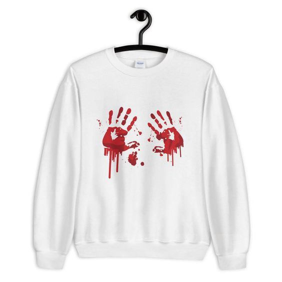 Bloody Hands Sweatshirt N25AZ