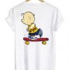 Charlie Brown Skateboard T-Shirt AZ19N