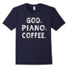 Coffee Pianist T-Shirt DN22N
