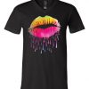 Dripping Neon Lips Tshirt EL2N