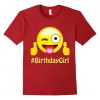 Emoji Birthday Girl TShirt ER1N